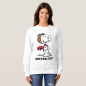 pinda's | Snoopy de vliegende luie Trui (Voorkant volledig)