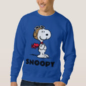 pinda's | Snoopy de vliegende luie Trui (Voorkant)