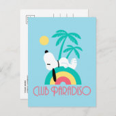 pinda's | Snoopy Deco Dreams Club Paradiso Briefkaart (Voorkant / Achterkant)