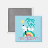 pinda's | Snoopy Deco Dreams Club Paradiso Magneet (Voorkant / Achterkant)