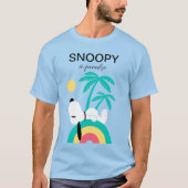 pinda's | Snoopy Deco Dreams Club Paradiso T-shirt (Voorkant)
