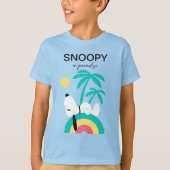 pinda's | Snoopy Deco Dreams Club Paradiso T-shirt (Voorkant)
