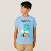 pinda's | Snoopy Deco Dreams Club Paradiso T-shirt (Voorkant volledig)