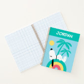 pinda's | Snoopy Deco Dreams | Jouw namen toevoege Notitieboek (Binnen)