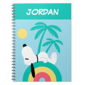 pinda's | Snoopy Deco Dreams | Jouw namen toevoege Notitieboek (Voorkant)