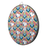 pinda's | Snoopy Deco Dreams Patroon Dartbord (Voorkant Rechts)