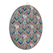 pinda's | Snoopy Deco Dreams Patroon Dartbord (Voorkant Links)