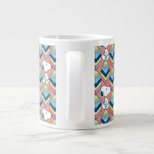 pinda's | Snoopy Deco Dreams Patroon Grote Koffiekop (Achterkant)