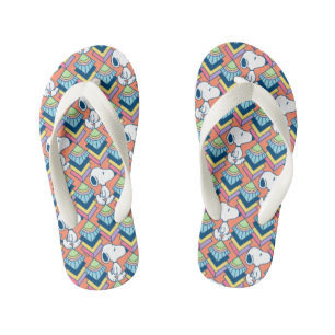 pinda's   Snoopy Deco Dreams Patroon Kinder Teenslippers