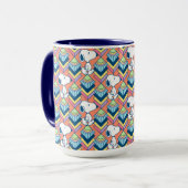 pinda's | Snoopy Deco Dreams Patroon Mok (Voorkant links)