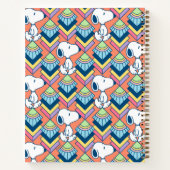 pinda's | Snoopy Deco Dreams Patroon Notitieboek (Achterkant)