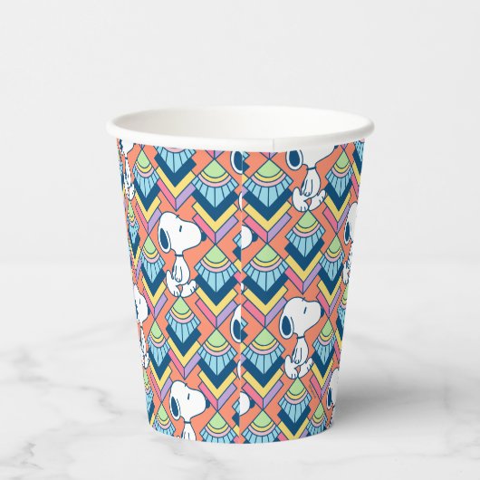 pinda's | Snoopy Deco Dreams Patroon Papieren Bekers (Rechts)