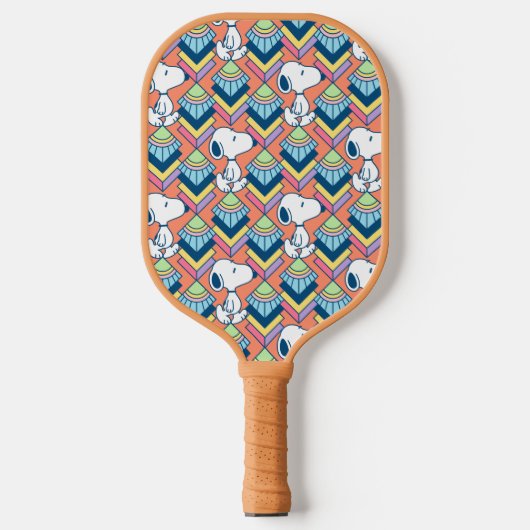 pinda's | Snoopy Deco Dreams Patroon Pickleball Paddle (Voorkant)