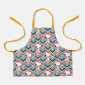 pinda's | Snoopy Deco Dreams Patroon Schort (Voorkant)