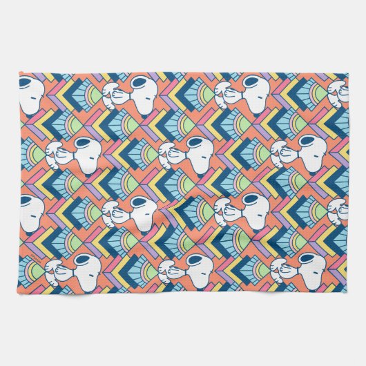 pinda's | Snoopy Deco Dreams Patroon Theedoek (Horizontaal)