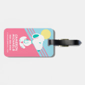 pinda's | Snoopy Deco Dreams Sun Bagagelabel (Achterkant horizontaal)