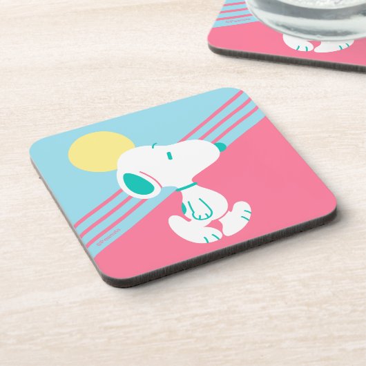 pinda's | Snoopy Deco Dreams Sun Bier Onderzetter (Linkerzijde)