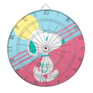 pinda's   Snoopy Deco Dreams Sun Dartbord