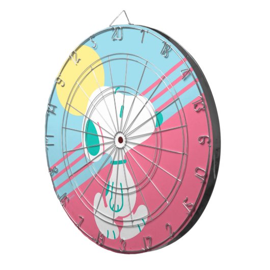 pinda's | Snoopy Deco Dreams Sun Dartbord (Voorkant Rechts)