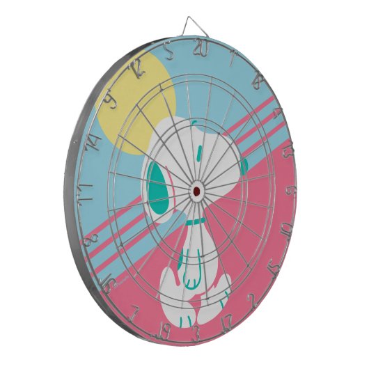 pinda's | Snoopy Deco Dreams Sun Dartbord (Voorkant Links)