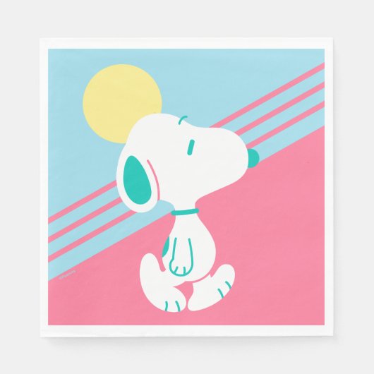pinda's | Snoopy Deco Dreams Sun Servet (Voorkant)