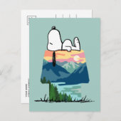 pinda's | Snoopy Dog House Go Wild Briefkaart (Voorkant / Achterkant)