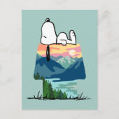 pinda's | Snoopy Dog House Go Wild Briefkaart (Voorkant)
