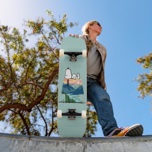 pinda's | Snoopy Dog House Go Wild Persoonlijk Skateboard (Buiten 1)
