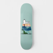 pinda's | Snoopy Dog House Go Wild Persoonlijk Skateboard (Voorkant)