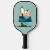 pinda's | Snoopy Dog House Go Wild Pickleball Paddle (Achterkant)