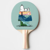 pinda's | Snoopy Dog House Go Wild Tafeltennisbatje (Voorkant)