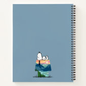 pinda's | Snoopy Dog House Sunrise Notitieboek (Achterkant)