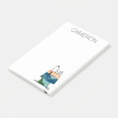 pinda's | Snoopy Dog House Sunrise Post-it® Notes (Schuin)