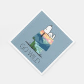 pinda's | Snoopy Dog House Sunrise Servet (Hoek)