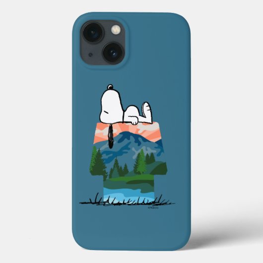 pinda's | Snoopy Dog Sunset Uitzicht Case-Mate iPhone Case (Achterkant)