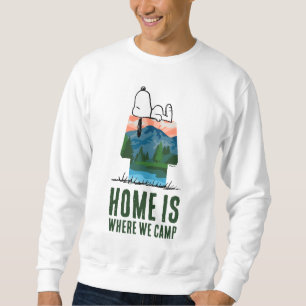 pinda's Snoopy Dog Sunset Uitzicht Trui