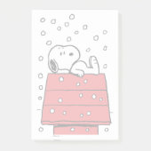 pinda's | Snoopy Doghouse Snowflakes Post-it® Notes (Voorkant)