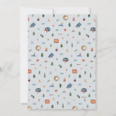 Pinda's - Snoopy | Een gelukkige camper verjaardag Kaart (Achterkant)