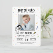 pinda's | Snoopy en Woodstock Afstuderen Kaart (Staand voorkant)