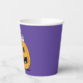 pinda's | Snoopy en Woodstock Jack-O-Lantern Papieren Bekers (Links)