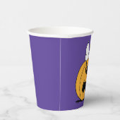 pinda's | Snoopy en Woodstock Jack-O-Lantern Papieren Bekers (Rechts)