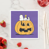 pinda's | Snoopy en Woodstock Jack-O-Lantern Servet (Insitu)