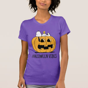pinda's   Snoopy en Woodstock Jack-O-Lantern T-shirt
