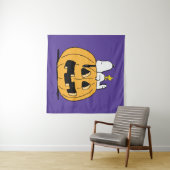pinda's | Snoopy en Woodstock Jack-O-Lantern Wandkleed (In Situ (horizontaal))