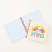 Pinda's | Snoopy en Woodstock Knuffelen Notitieboek (Binnen)