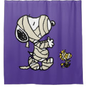 pinda's | Snoopy en Woodstock Mummies Douchegordijn (Voorkant)