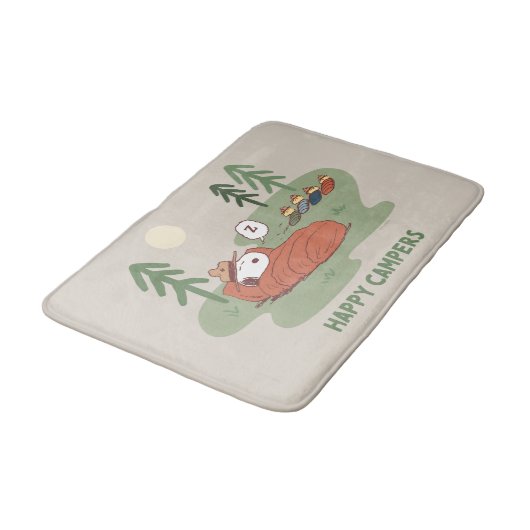 pinda's | Snoopy- en Woodstock Slappers Badmat (Gekanteld)