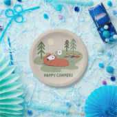 pinda's | Snoopy- en Woodstock Slappers Papieren Bordje (Feest)