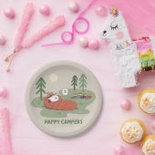 pinda's | Snoopy- en Woodstock Slappers Papieren Bordje (Feest)