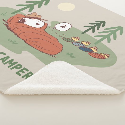 pinda's | Snoopy- en Woodstock Slappers Sherpa Deken (3/4)